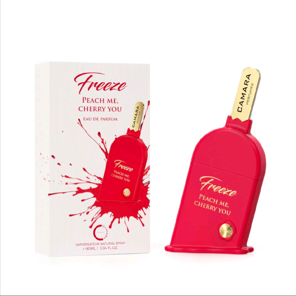FREEZE PEACH ME, CHERRY YOU perfume árabe de cámara perfumes