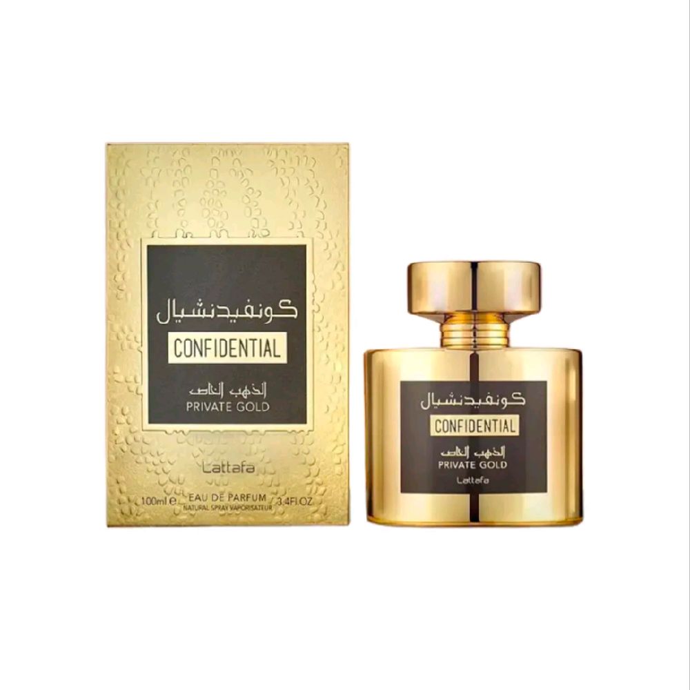 Confidential Private Gold Lattafa 100 ml
