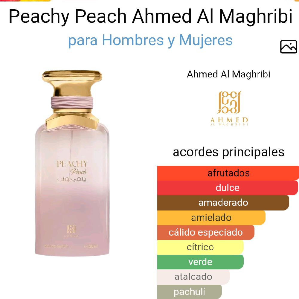 PEACHY PEACH DE AHMED AL MAGHIRI EAU DE PARFUM