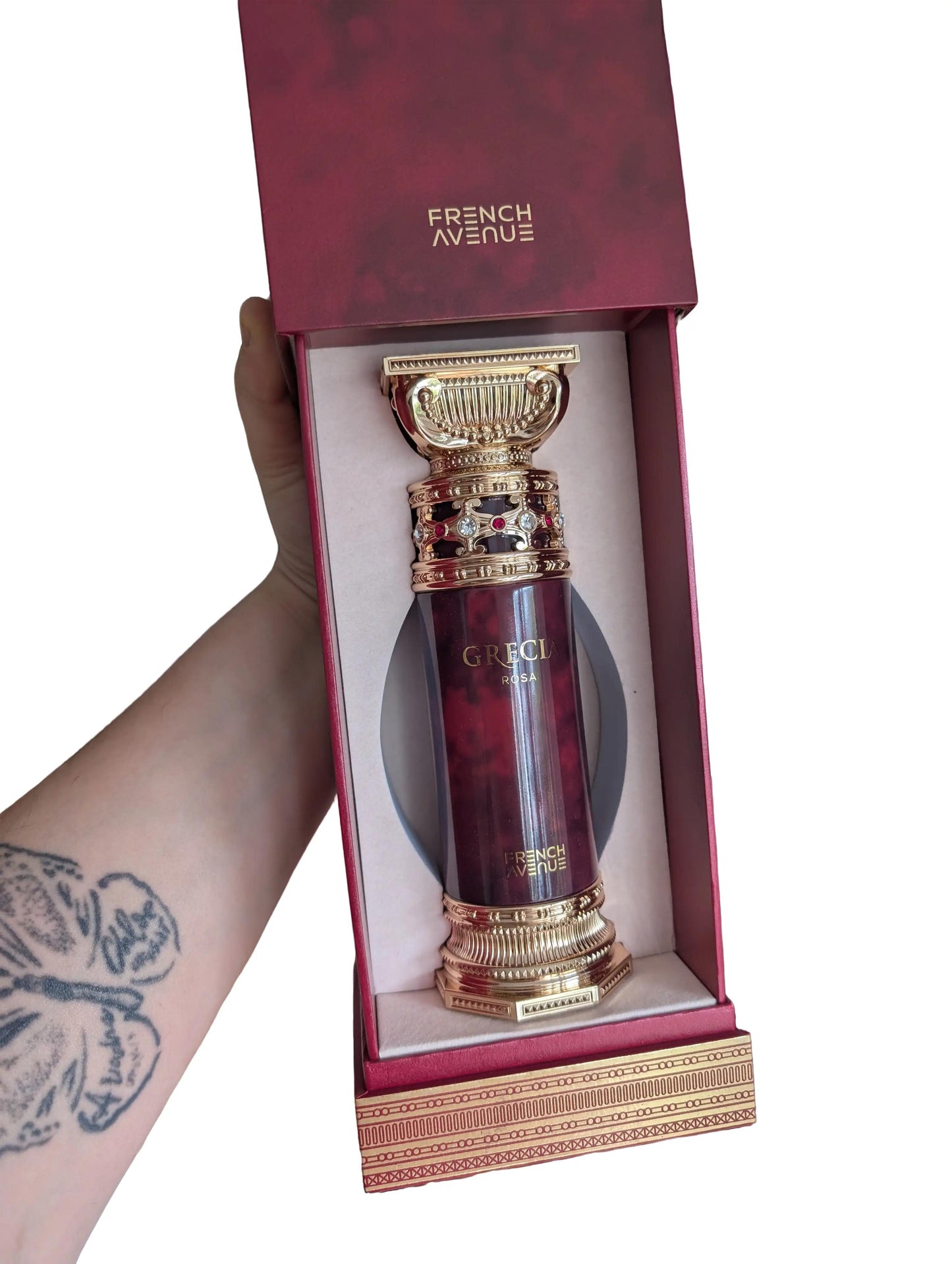 French Avenue GRECIA ROSA DE FRENCH AVENUE Perfume con Notas de Toronja y Rosa para Ocasiones Especiales