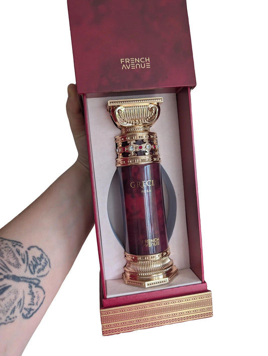 French Avenue GRECIA ROSA DE FRENCH AVENUE Perfume con Notas de Toronja y Rosa para Ocasiones Especiales