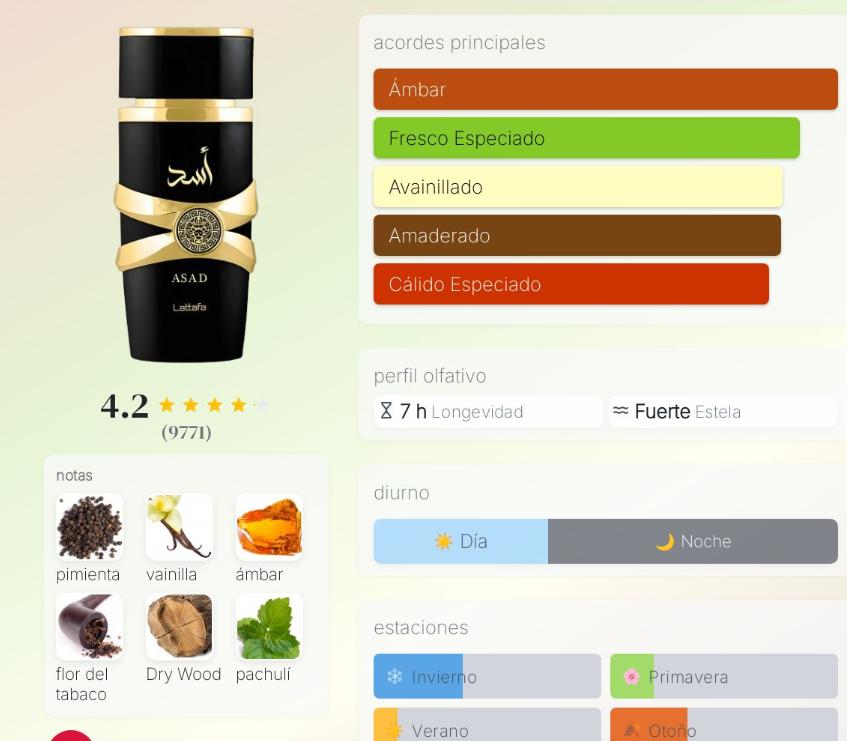 ASAD LATTAFA EAU DE PARFUM FOR MEN