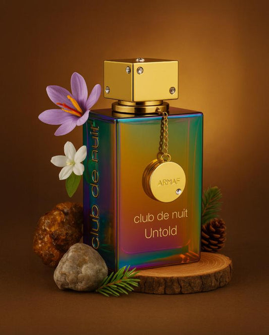 ARMAR Club de Nuit Untold Eau de Parfum 100ml - Fragancia Única con Notas de Azafrán y Jazmín para una Experiencia Sensorial Inmediata