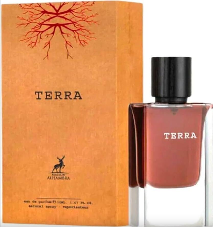 TERRA  Perfume Exclusivo de Maison Alhambra para Hombres y Mujeres