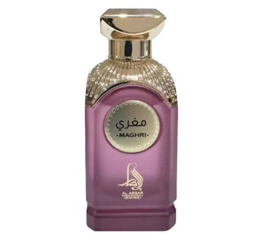 Al Absar MAGHRI EAU DE PARFUM 100ML Notas de Limón Fresa Mandarina Rosa Jazmín Vainilla Ámbar Almizcle Perfume Floral y Frutal