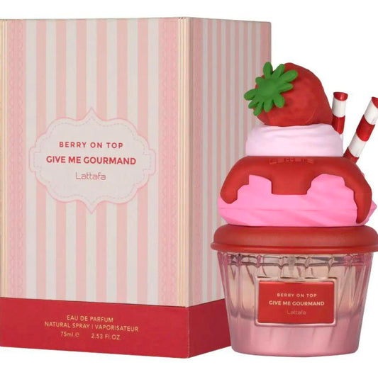 BERRY ON TOP GIVE ME GOURMAND BY LATTAFA EAU DE PARFUM 75ML